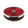 PCE104.1030.05 Extreme Top Round Air Cleaner Kit 14 in. x 2 in. [Red] - image 1