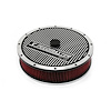 14 x 3 Washable Element Procomp Elite Top Flat Base Air Cleaner Kit - image 1