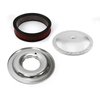 14 x 3 Washable Element Speedmaster Silver Top Flat Base Air Cleaner Kit - image 2