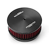 PCE104.1087 Billet Aluminum Air Cleaner Assembly Kit, 6 in. x 2 in. [Black] - image 1