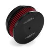 PCE104.1087 Billet Aluminum Air Cleaner Assembly Kit, 6 in. x 2 in. [Black] - image 2