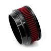 PCE104.1087 Billet Aluminum Air Cleaner Assembly Kit, 6 in. x 2 in. [Black] - image 3