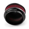 PCE104.1087 Billet Aluminum Air Cleaner Assembly Kit, 6 in. x 2 in. [Black] - image 4
