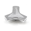 Air Cleaner Nut 1/4-20 Chrome Tri-Bar Style - image 1