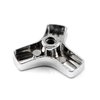 Air Cleaner Nut 1/4-20 Chrome Tri-Bar Style - image 2