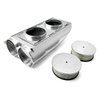 Fabricated Dual Carburetor Hood Scoop - image 4