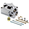 Chrome Carburetor Fuel Bowl Kit - With Accelerator Pump Provision - image 1