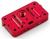PCE118.1003 2-Circuit 4 Barrel Carburetor Metering Block [Red Anodized Finish] - image 3