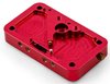 PCE118.1003 2-Circuit 4 Barrel Carburetor Metering Block [Red Anodized Finish] - image 4