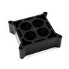 2 Phenolic / Bakelite Carburetor Spacer Square Bore 4 Port - image 2