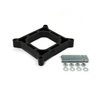 PCE120.1005 1 in. Phenolic / Bakelite Carburetor Spacer, Open Center Port [Black] - image 2