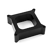 2 Phenolic / Bakelite Carburetor Spacer Open Center Port - image 1