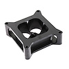 2 in. Carburetor Spacer 4150 Square Bore - Black Anodized - image 1