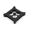1" Carburetor Spacer Square Bore 4 Port - Black - image 2