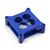 PCE120.1009.03 2 in. Carburetor Spacer Square Bore 4 Port [Blue] - image 2