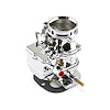 STROMBERG 97 CHROME FINISH 2-BBL 3 BOLT CARBURETOR MANUAL CHOKE - image 1