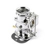 STROMBERG 97 CHROME FINISH 2-BBL 3 BOLT CARBURETOR MANUAL CHOKE - image 2