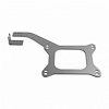 Carburetor Linkage Mounting Plate - Chrome - image 1