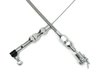 Braided Stainless Steel Throttle Cable [24 in. Length] - image 3