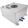 Polished Aluminum Fuel Cell with Sender Capacity: 10 Gallons - image 2
