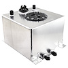 PCE130.1014 Polished Aluminum Fuel Cell with Sender Capacity: 5 Gallons - image 1