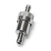 Fuel Filter 3/8 Inlet / Outlet Chrome w/ Bronze Element - image 2