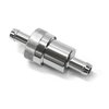 Fuel Filter 3/8 Inlet / Outlet Chrome w/ Bronze Element - image 4