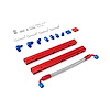 Pontiac 326 350 389 400 421 428 455 Single Billet Alum. Fuel Injector Rail Kit - image 1