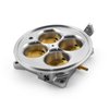 4-Barrel Throttle Body, 4500 Dominator Flange, 2,200 CFM - Natural Finish - image 2