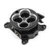 4-Barrel Throttle Body, 4150-Style Flange, 1,200 CFM - Black Finish - image 2
