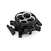 PCE138.1015 1200 Cfm 4 Barrel 4150 Billet CNC Machined Throttle Body & Fuel Rails - Black - image 1