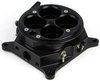 PCE138100203 Billet Throttle Body 4-Barrel 4150 1200 Cfm [Black] - image 2