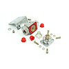 4-9 psi Adjustable Universal Deadhead Fuel Pressure Regulator Non-Assemb. Chrome - image 1