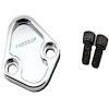 Fuel Pump Block-Off Plate Chrome Universal - image 1
