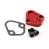 PCE140.1005 Universal Fuel Pump Block-Off Plate GM/Ford/Chrysler V8 [Red] - image 2