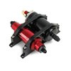 044 EFI Dual Fuel Pump Mounting Bracket Set Black Anodized Aluminium - image 2