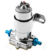 95 Gph Universal Electric Fuel Pump Chrome - image 1