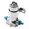 111 Gph 14 PSI Universal Electric Fuel Pump Chrome - image 1