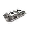 Ford 460 CJ Twin Carb Intake Manifold Satin Optional Blower Mount - image 1