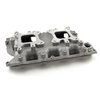 Ford 460 CJ Twin Carb Intake Manifold Satin Optional Blower Mount - image 3