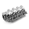 Qualifier EFI Intake Manifold GM LS2, 96 mm Throttle Body Bore - Polished Finish - image 1