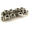 Chevy SBC 350 Down Draft Webber Stack Intake Manifold Satin - image 1