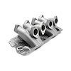 Chevy SBC 350 Cross Ram Webber Stack Intake Manifold Satin - image 1
