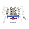 Downdraft EFI Stack Intake Manifold - Chevy LS3 Fuel Injected - image 1