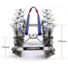 Complete Downdraft EFI Stack Intake Manifold System - Chevy LS1 Fuel Injected - image 2