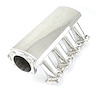 Chevy LS7 Fabricated Aluminum Ram Air EFI Intake Manifold Polished - image 1