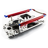 Chevy BBC 454 Rect Port Dominator w/Fuel Rail High Rise Intake Manifold Polished