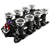 Complete Downdraft EFI Stack Intake Manifold System Big Block Ford 460 - image 1