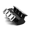 PCE148.1103 Chevy GM LS1 LS2 LS6 Fabricated 102mm EFI Ram Air Intake Manifold Black - image 3