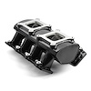 PCE148.1106 Chevy GM LS7 Fabricated EFI Twin Throttle Body Intake Manifold Black - image 1